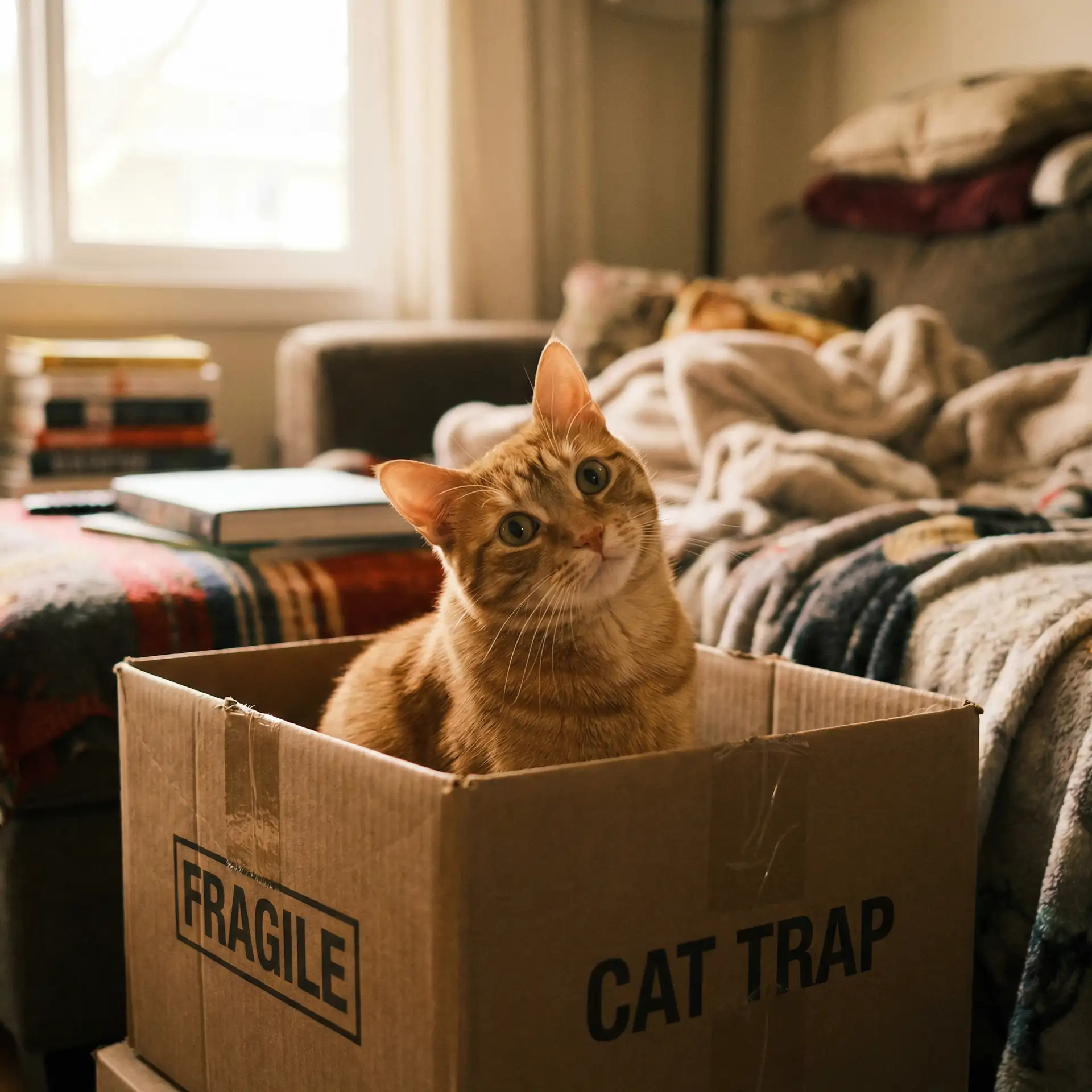 橘猫躲在纸箱里 - 国产亚洲欧美高清在线