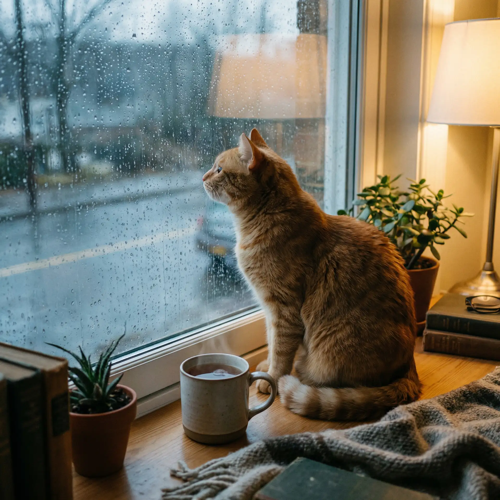 猫咪望着窗外的雨 - 国产亚洲欧美高清在线